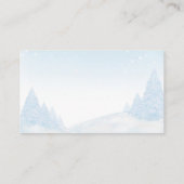 サンタベビークリスマスベビーおむつラッフル エンクロージャーカード (裏面)