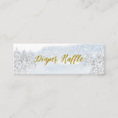 サンタベビークリスマスベビーおむつラッフル スキニー名刺 (正面)