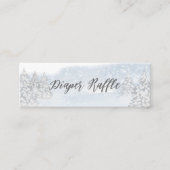 サンタベビークリスマスベビーおむつラッフル スキニー名刺 (正面)