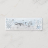 サンタベビークリスマスベビーおむつラッフル スキニー名刺 (正面)