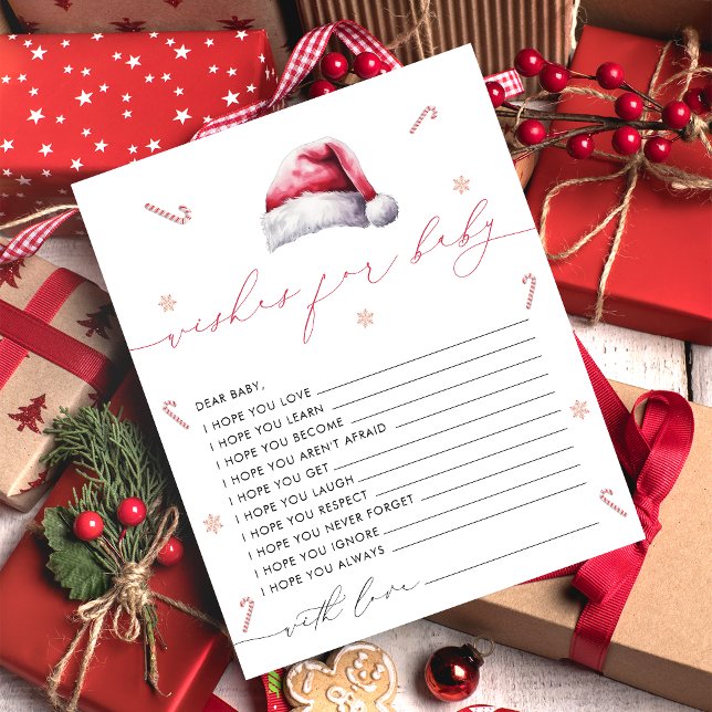 サンタベビークリスマスベビーシャワーがベビーを願う (クリエイターアップロード済み)