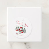 サンタベビークリスマスベビーシャワーへようこそ フェイバータグ (インサイチュ)