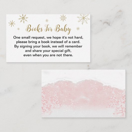 サンタベビークリスマスベビーシャワーエンクロージャカード エンクロージャーカード (正面/裏面)