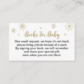 サンタベビークリスマスベビーシャワーエンクロージャカード エンクロージャーカード (正面)