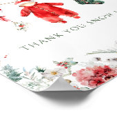 サンタベビークリスマスベビーシャワーギフトブック ポスター (角)