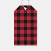 サンタベビークリスマスベビーシャワーギフトラベル ギフトタグ (裏面)