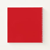 サンタベビークリスマスベビーシャワーゲストハウス ノートブック (裏面)