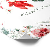 サンタベビークリスマスベビーシャワーゲストハウス ポスター (角)