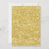 サンタベビークリスマスベビーシャワーサンキューカード 招待状 (裏面)