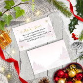 サンタベビークリスマスベビーシャワーディスプレイシャワーEn エンクロージャーカード