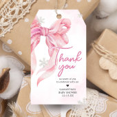 サンタベビークリスマスベビーシャワーメッセージカード ギフトタグ