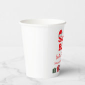 サンタベビークリスマスベビーシャワー紙カップ 紙コップ (右)