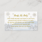 サンタベビークリスマスベビーシャワー エンクロージャーカード (正面)