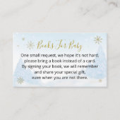 サンタベビークリスマスベビーシャワー エンクロージャーカード (正面)