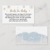 サンタベビークリスマスベビーシャワー エンクロージャーカード (正面/裏面)