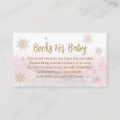 サンタベビークリスマスベビーシャワー エンクロージャーカード (正面)