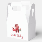 サンタベビークリスマスベビーシャワー フェイバーボックス (オープン)