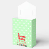サンタベビークリスマスベビーシャワー フェイバーボックス (オープン)