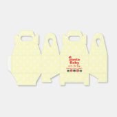 サンタベビークリスマスベビーシャワー フェイバーボックス (折り畳みなし)