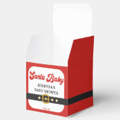 サンタベビークリスマスベビーシャワー フェイバーボックス (オープン)