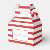 サンタベビークリスマスベビーシャワー フェイバーボックス (裏面サイド)