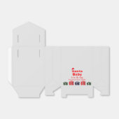 サンタベビークリスマスベビーシャワー フェイバーボックス (折り畳みなし)