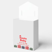 サンタベビークリスマスベビーシャワー フェイバーボックス (オープン)