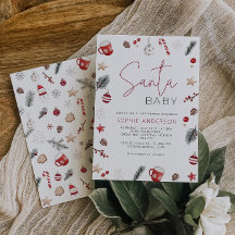 サンタベビークリスマスベビーシャワー