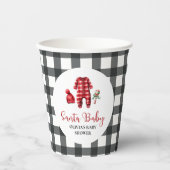 サンタベビークリスマスベビーシャワー 紙コップ (正面)