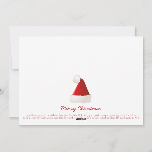 サンタベビークリスマスベビー発表 シーズンカード (裏面)