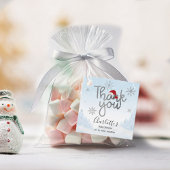 サンタベビークリスマスボーイ赤ちゃんシャワーありがとう フェイバータグ