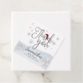 サンタベビークリスマスボーイ赤ちゃんシャワーありがとう フェイバータグ (インサイチュ)