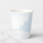 サンタベビークリスマスボーイ赤ちゃんシャワー 紙コップ (裏面)