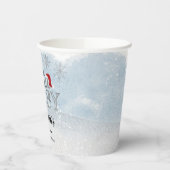 サンタベビークリスマスボーイ赤ちゃんシャワー 紙コップ (左)