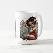 サンタベビークリスマスマグ コーヒーマグカップ (正面右)