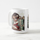 サンタベビークリスマスマグ コーヒーマグカップ (正面左)