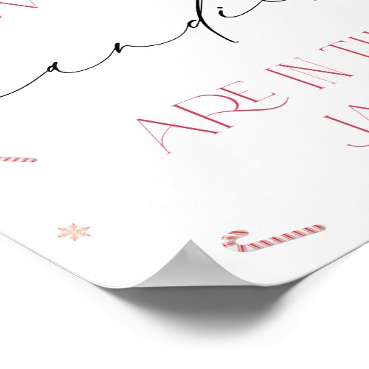 サンタベビークリスマス推測キャンディーズのポスター ポスター (角)