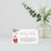 サンタベビークリスマス服の本ベビー エンクロージャーカード (スタンド正面)