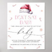 サンタベビークリスマス言わないベビーゲームポスター ポスター (正面)