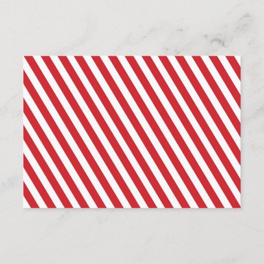 サンタベビーシャワーサンキューカード エンクロージャーカード (裏面)