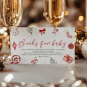 サンタベビーシャワー予約リクエスト エンクロージャーカード