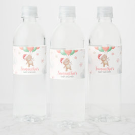 サンタベビーシャワー ペットボトルラベル