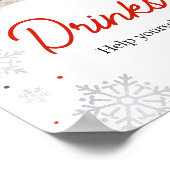 サンタベビーハットドリンク ポスター (角)