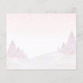 サンタベビーバジェットベビーシャワーアドバイスカード (裏面)