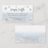 サンタベビーベビーおむつラッフルエンクロージャー エンクロージャーカード (正面/裏面)