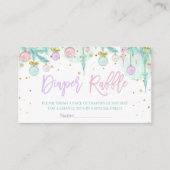 サンタベビーベビーシャワー エンクロージャーカード (正面)