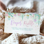 サンタベビーベビーシャワー エンクロージャーカード