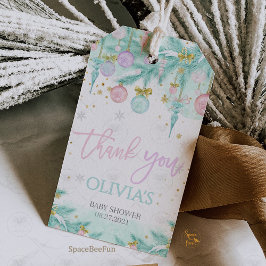 サンタベビーベビーシャワー ギフトタグ