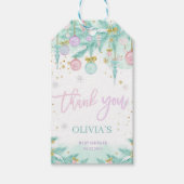 サンタベビーベビーシャワー ギフトタグ (正面)