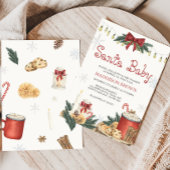 サンタベビーベビーシャワー 招待状